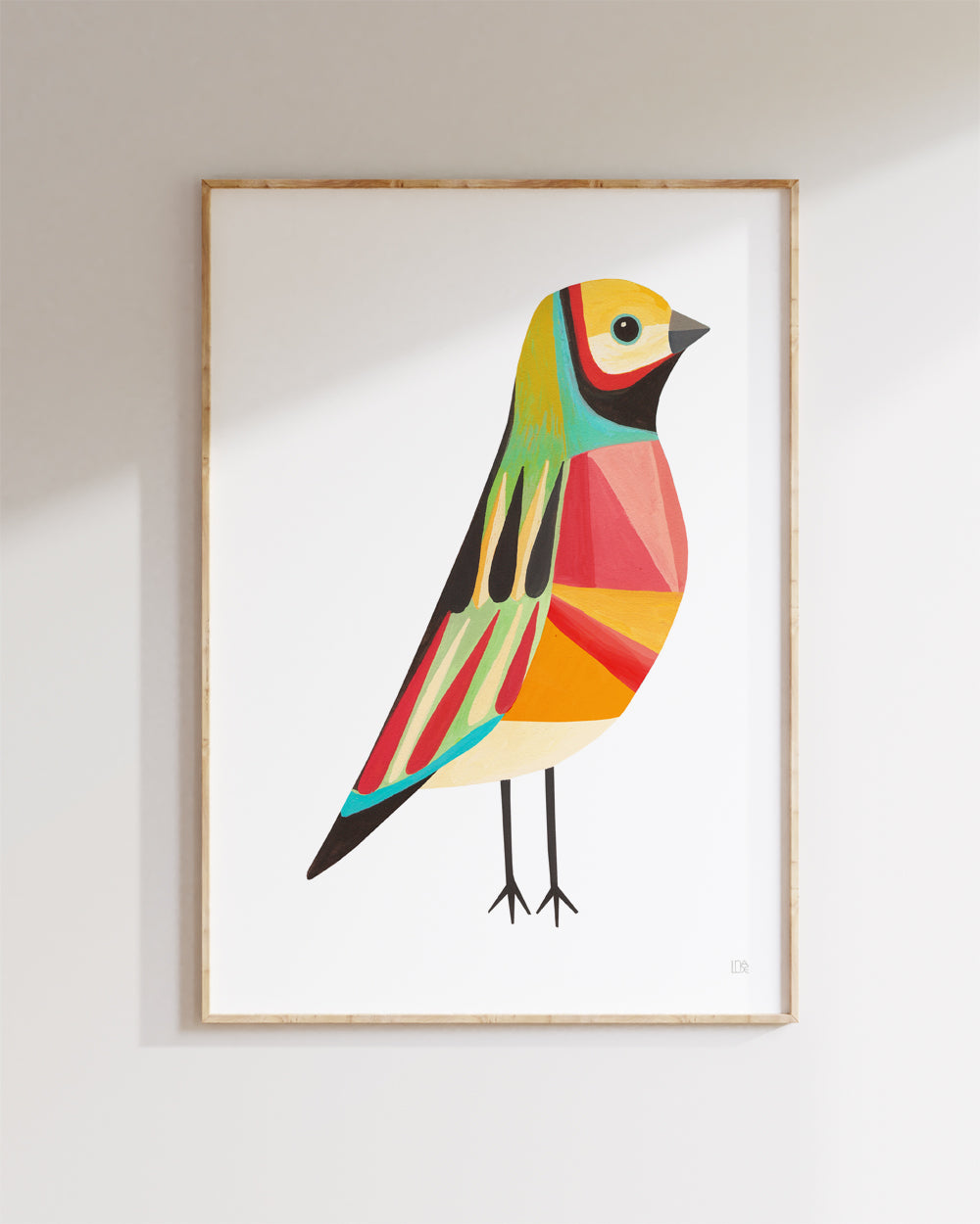 Gouldian Finch Art Print