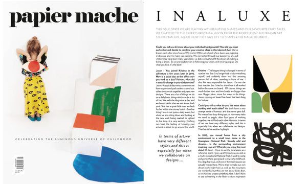 Inaluxe Papier-Mache feature