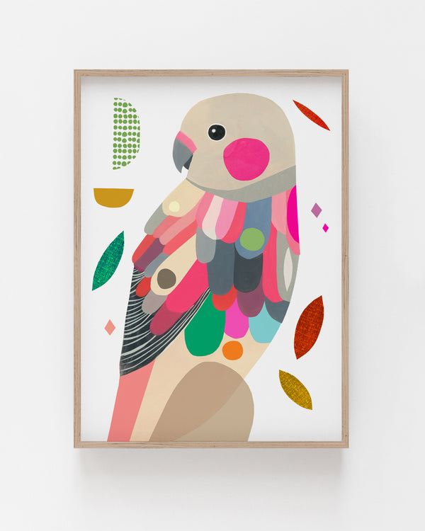 Party Parrot Fine Art Print