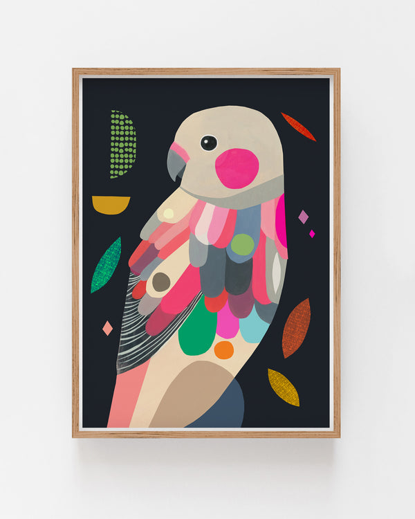 Party Parrot Fine Art Print