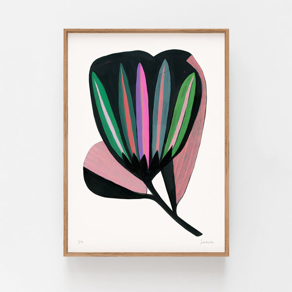 Fan Flower fine art limited edition