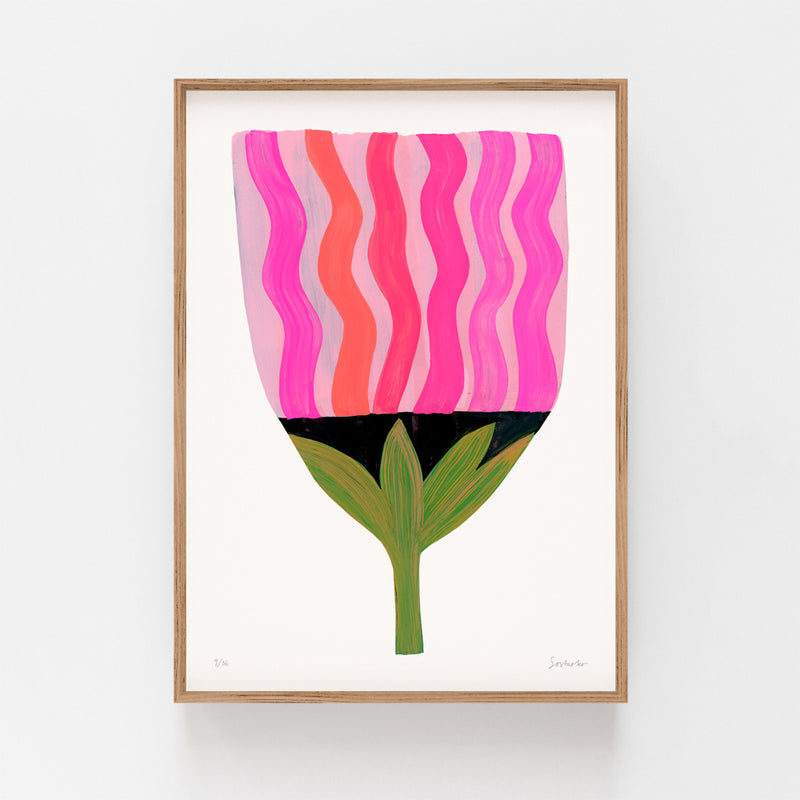 Abstract Tulip fine art limited edition