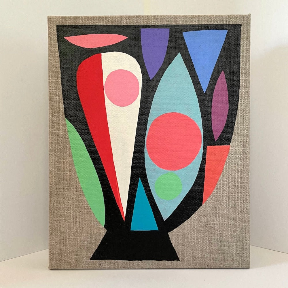 Black Vase Still Life original painting