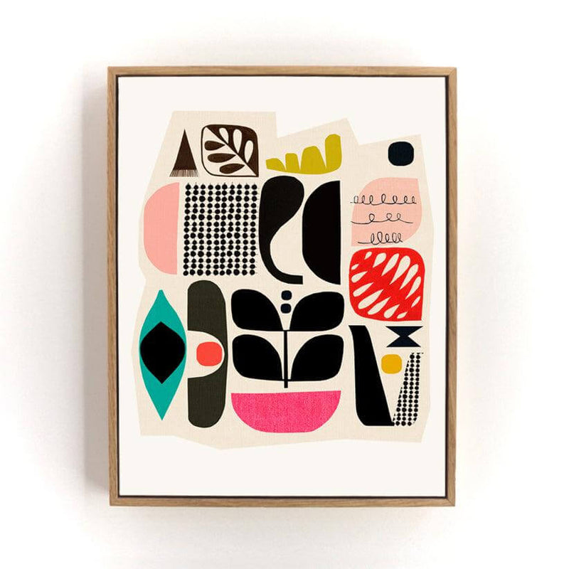 Mini Art Prints - The Abstract Garden - inaluxe
