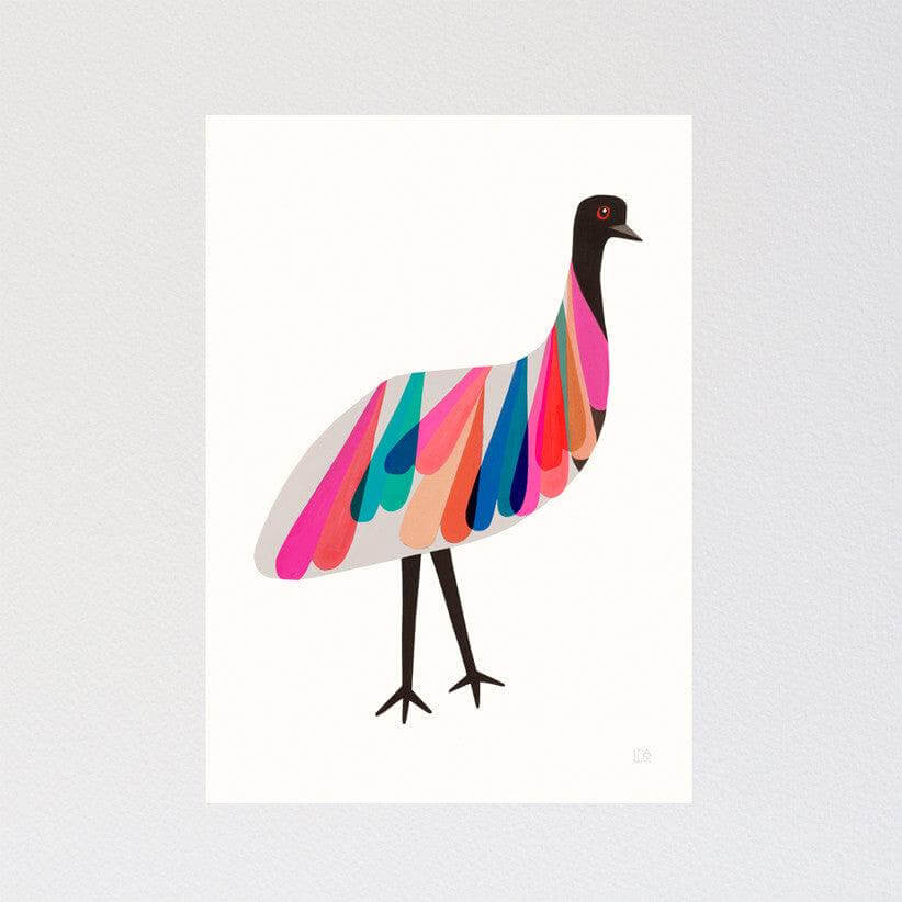 The Dwarf Emu Art Print - inaluxe